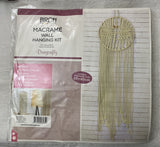 Birch Macrame` Wall Hanging Kit. DRAGONFLY