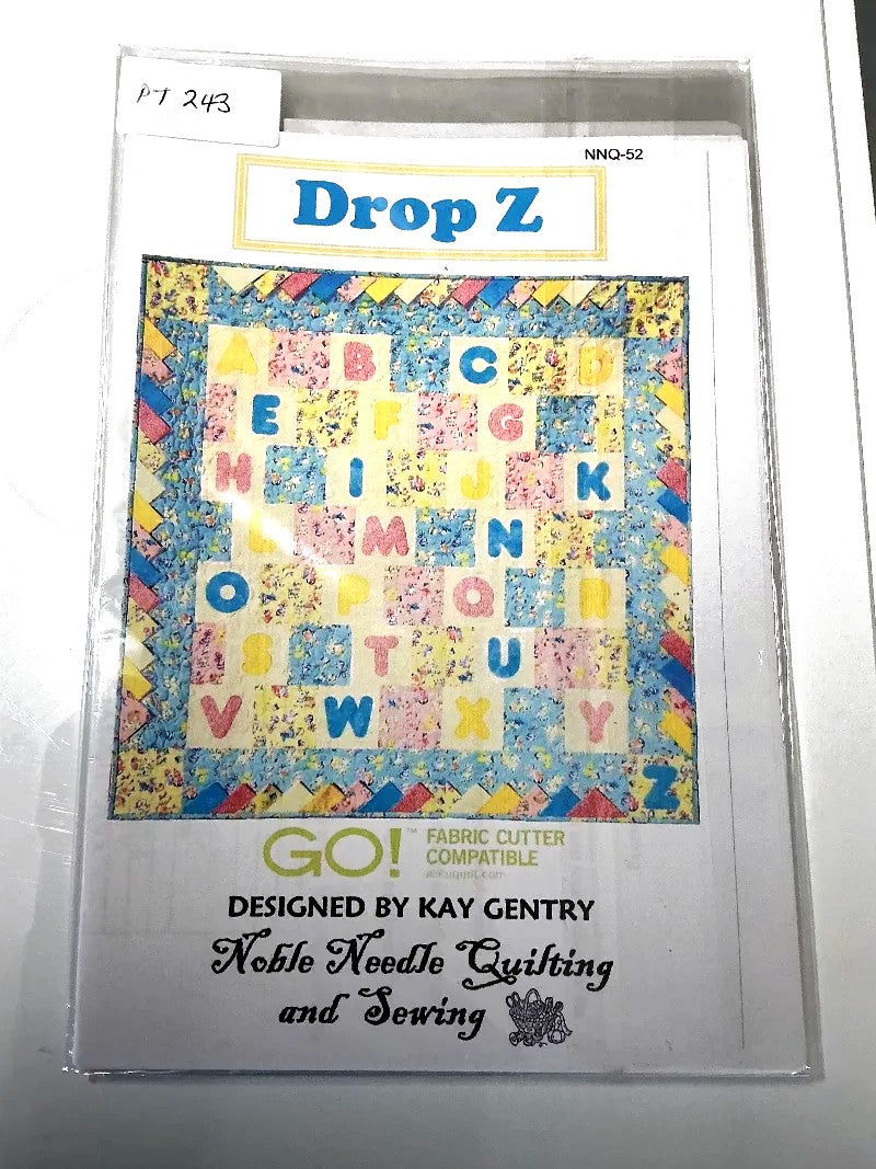 Drop Z Quilt Pattern