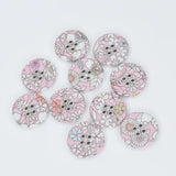 LIBERTY BUTTON 22MM JUNE'S MEADOW H-CC - 3152HCC - 100% Cotton