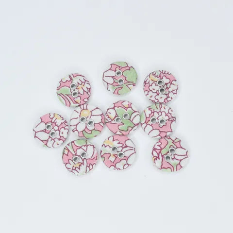 LIBERTY BUTTON 16MM ALICE W A - 2018A - 100% Cotton
