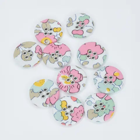 LIBERTY BUTTON 22MM BETSY Q - 2019Q - 100% Cotton