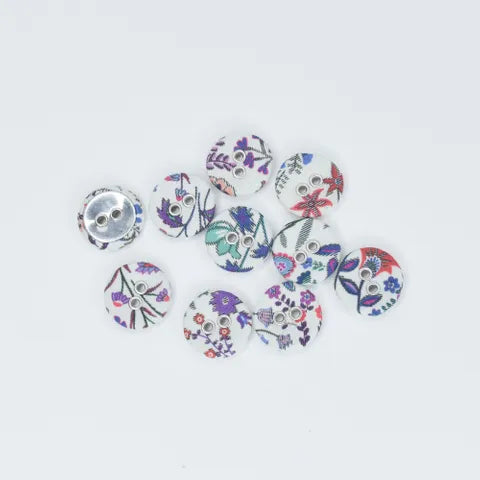LIBERTY BUTTON 16MM SHEPHERDLY SONG A -2006A - 100% Cotton