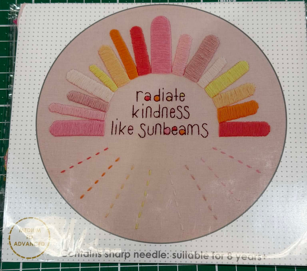 Starter Embroidery Kit Perfect For Schools, Mothers Day Stores