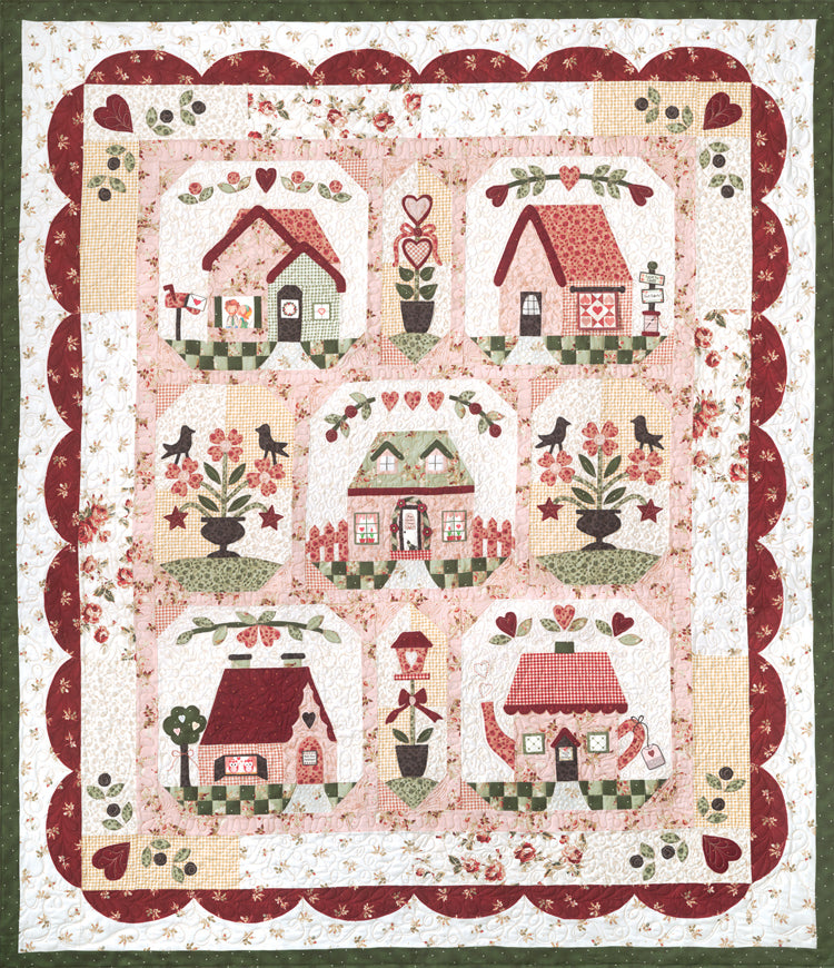 Follow Your Heart - Complete Set 1-6 Patterns & accessory fabric pack with buttons