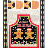 Sugar & Spice Textiles Gingerbread Apron Panel