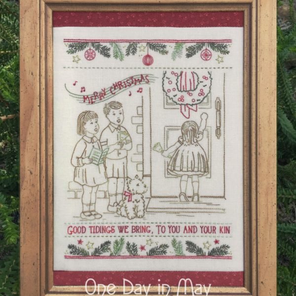 Good Tidings Pattern- Wallhanging