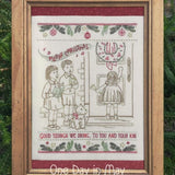 Good Tidings Pattern- Wallhanging