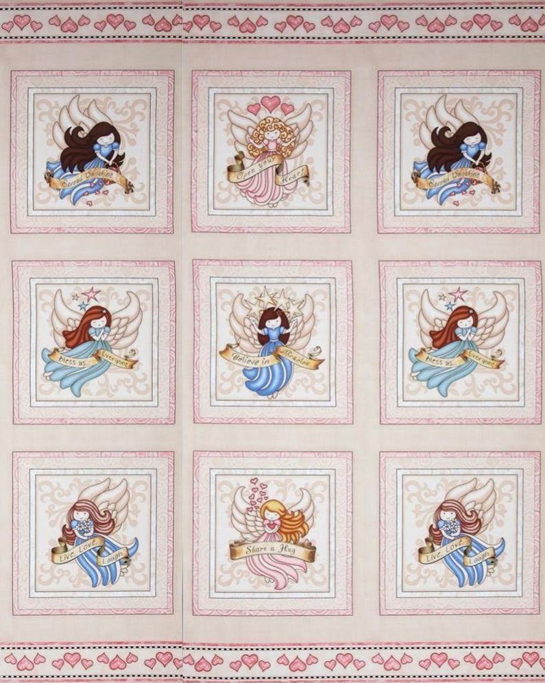 Healing Hearts Angel  Panel