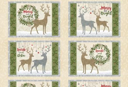 Holiday Meadow - Placemats Panel