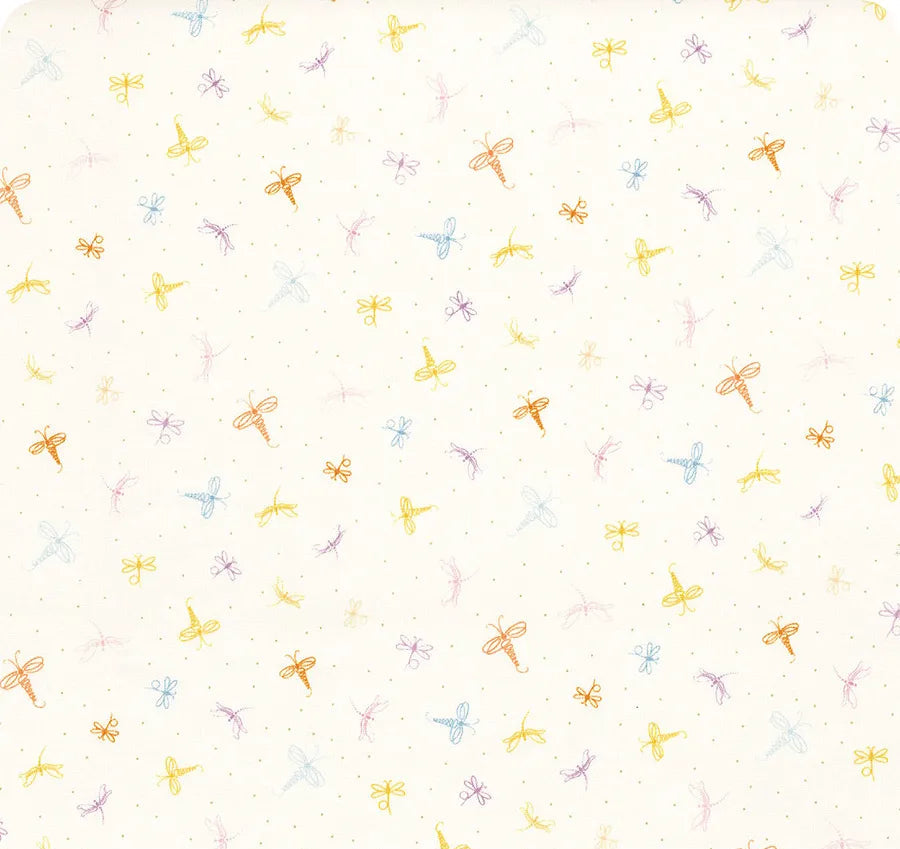 C16958 Dragonflies 100% Cotton Fabric