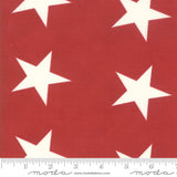 Moda Mackinac Island by Minick and Simpson - Stars on Red (Item #14889 20) WOF 110 cm - 112cm (Copy)