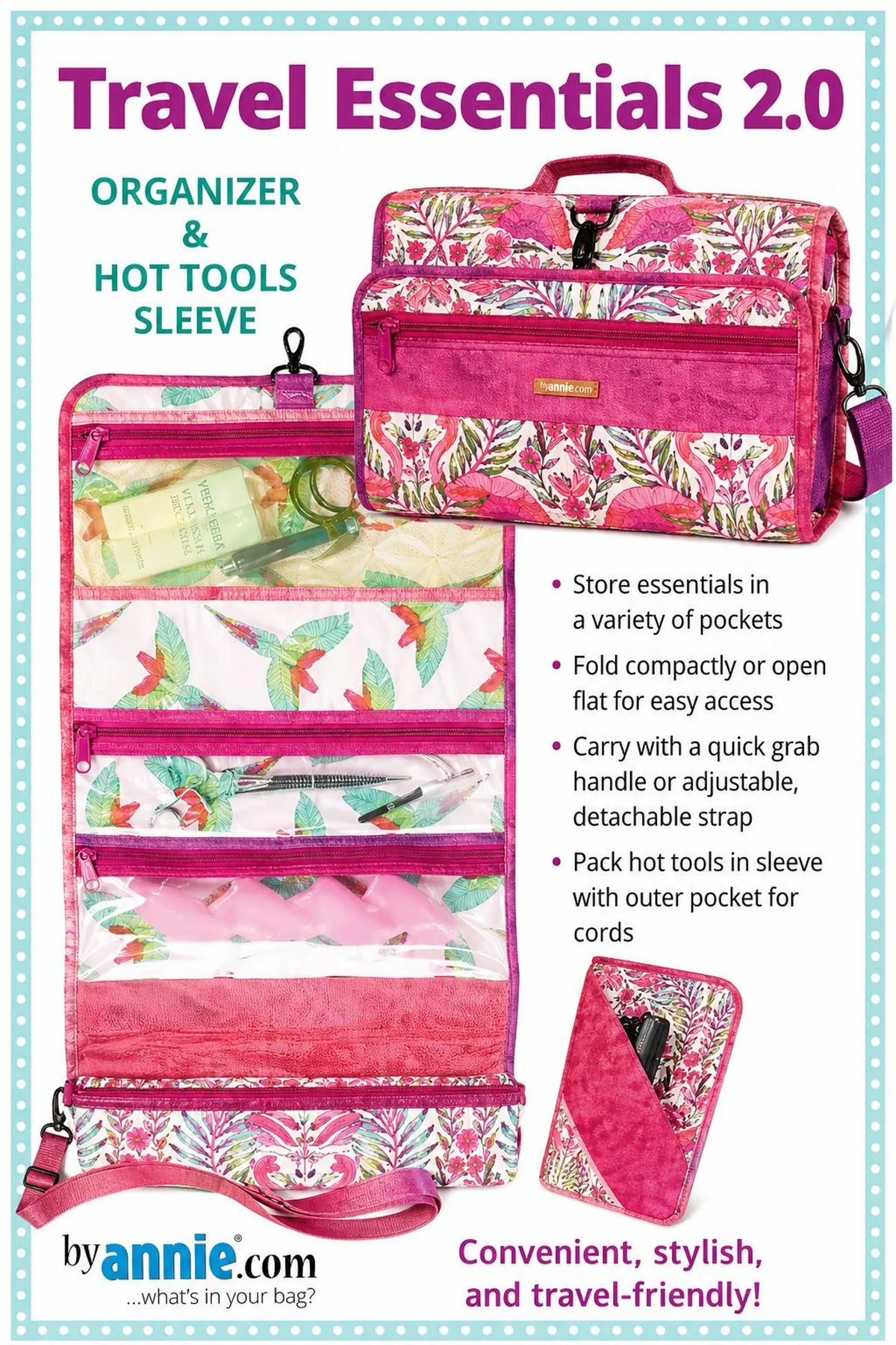 ByAnnie’s Travel Essentials 2.0 Sewing Pattern