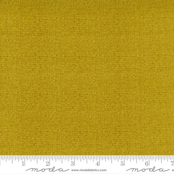 Thatched 48626-177 Green Curry by Robin Pickens for Moda Fabrics