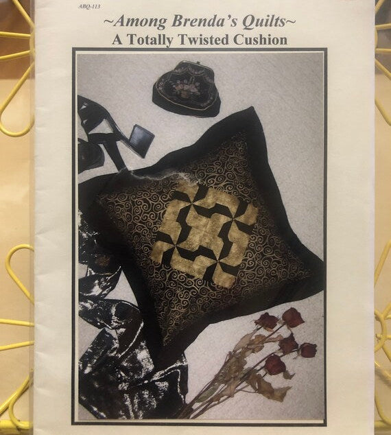 Among Brenda's Quilts A Totally Twisted Cushion Sewing Pattern