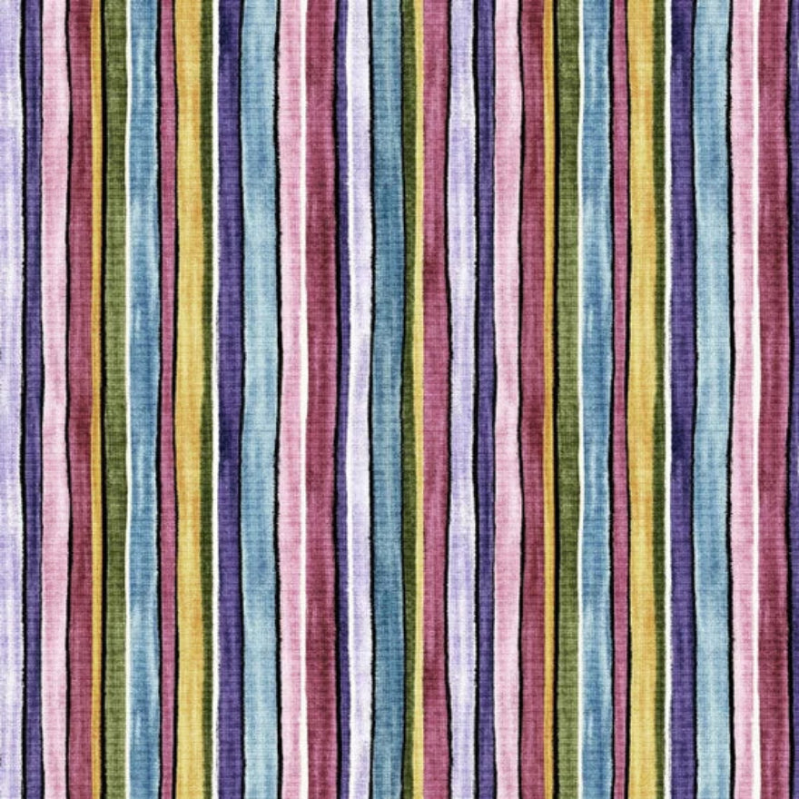 Scented Stripe - 100% Cotton Fabric