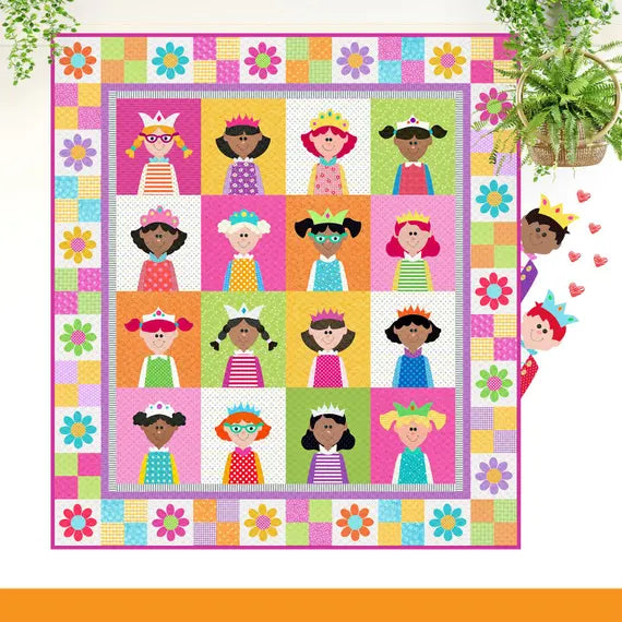 Little Princesses: Princess Quilt Pattern