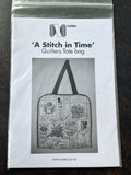 Pattern Quilters Tote Bag , A Stitch in Time Pattern , Nutex