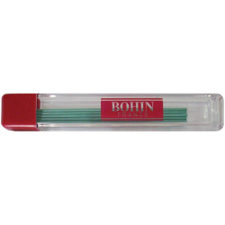 Bohin Extra Fine Mechanical Chalk Pencil Refill – 6 Pieces Green 91477