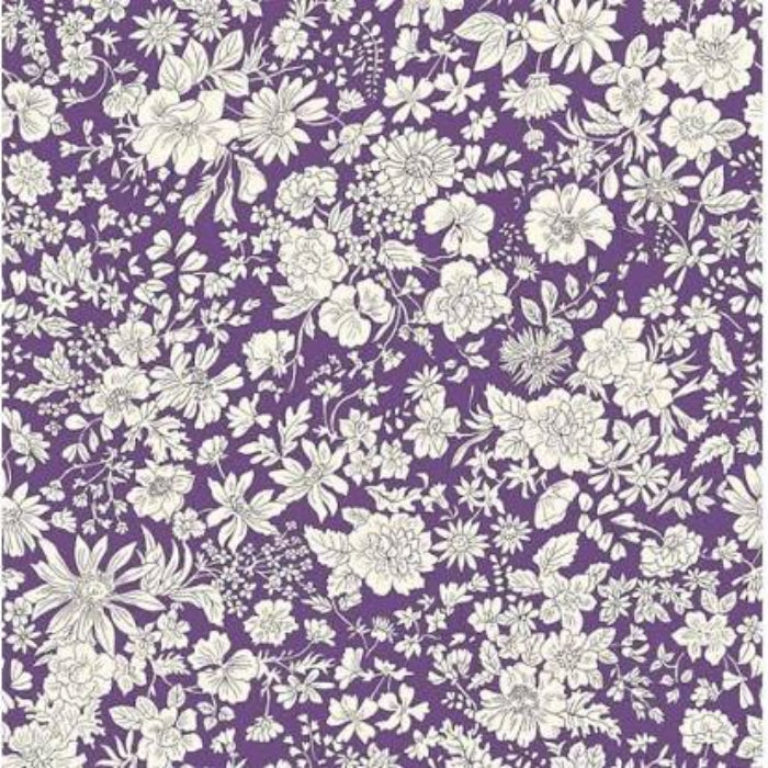 Liberty Emily Belle Damson 01666437A - 100% Cotton