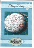 Dilly Dally The Birdhouse Pincushion Embroidery and Sewing Pattern