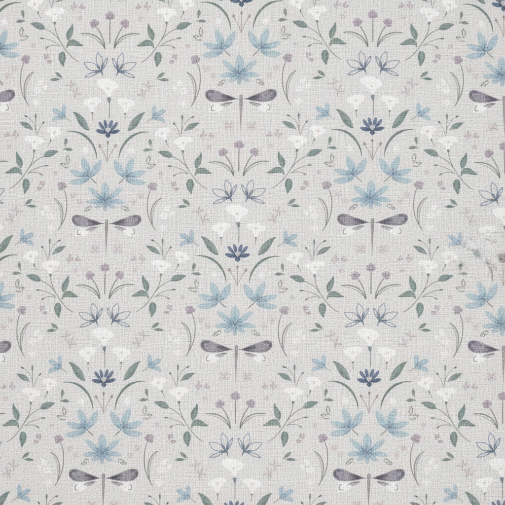 Water Garden – CC36-Light Grey - 100% Cotton
