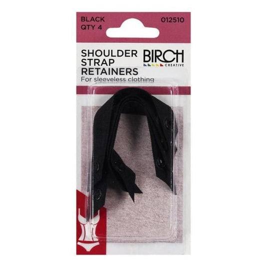 Birch Shoulder Strap Retainers - Black