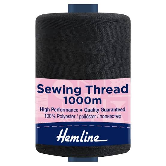 Sewing Thread 1000m High Performance Quality Guaranteed 1000m / 1093yd spool Black – Hemline