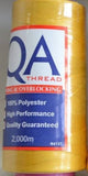 Hemline (QA) Overlocker & Sewing Thread 2000m, SPORTS GOLD, 100% Polyester