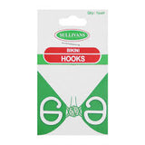 Sullivans Bikini Bar Hooks - White