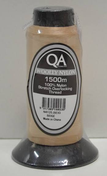 Woolly Nylon Thread 1500m BEIGE