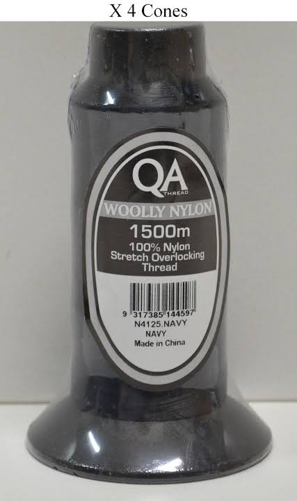 Wooly Nylon Thread Navy