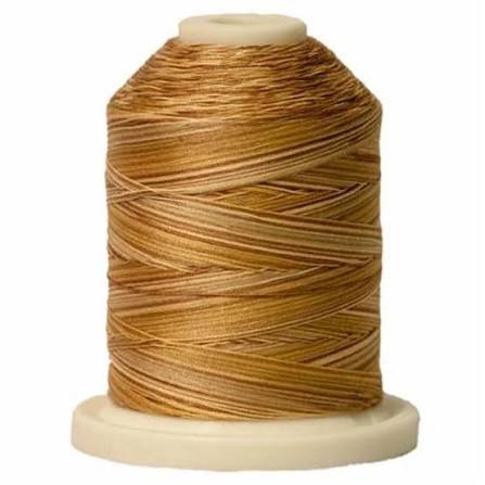 Signature Variegated 40 SN075 Tan Tints Cotton Machine Quilting Thread 700yd