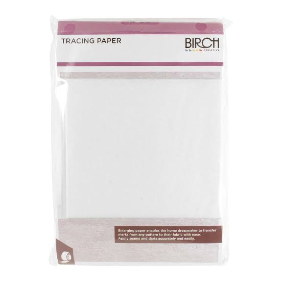 BIRCH TRACING PAPER qty 3.  71.5cm x 50cm