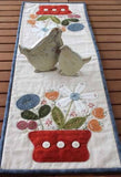 Autumn Flowers – by Gail Pan Designs – Patchwork Pattern