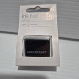 Kaisercraft "Black " Pigment Ink Pad - Stamping card Making Scrapbooking
