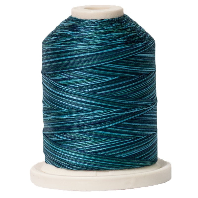 Signature Cotton Variegated Thread 40wt 700 yd Island Waters SM018