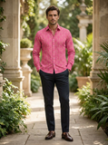 C17453-HOT PINK FLOURISH 100% Cotton