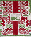 Christmas Stocking Fabric Panel