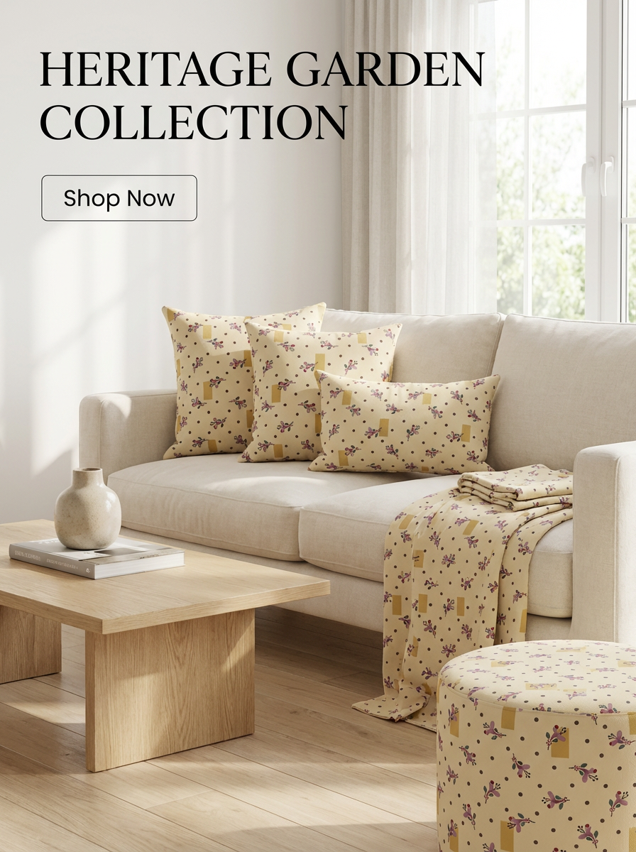 Heritage Garden DV7527 – Devonstone 100% cotton fabric, another view