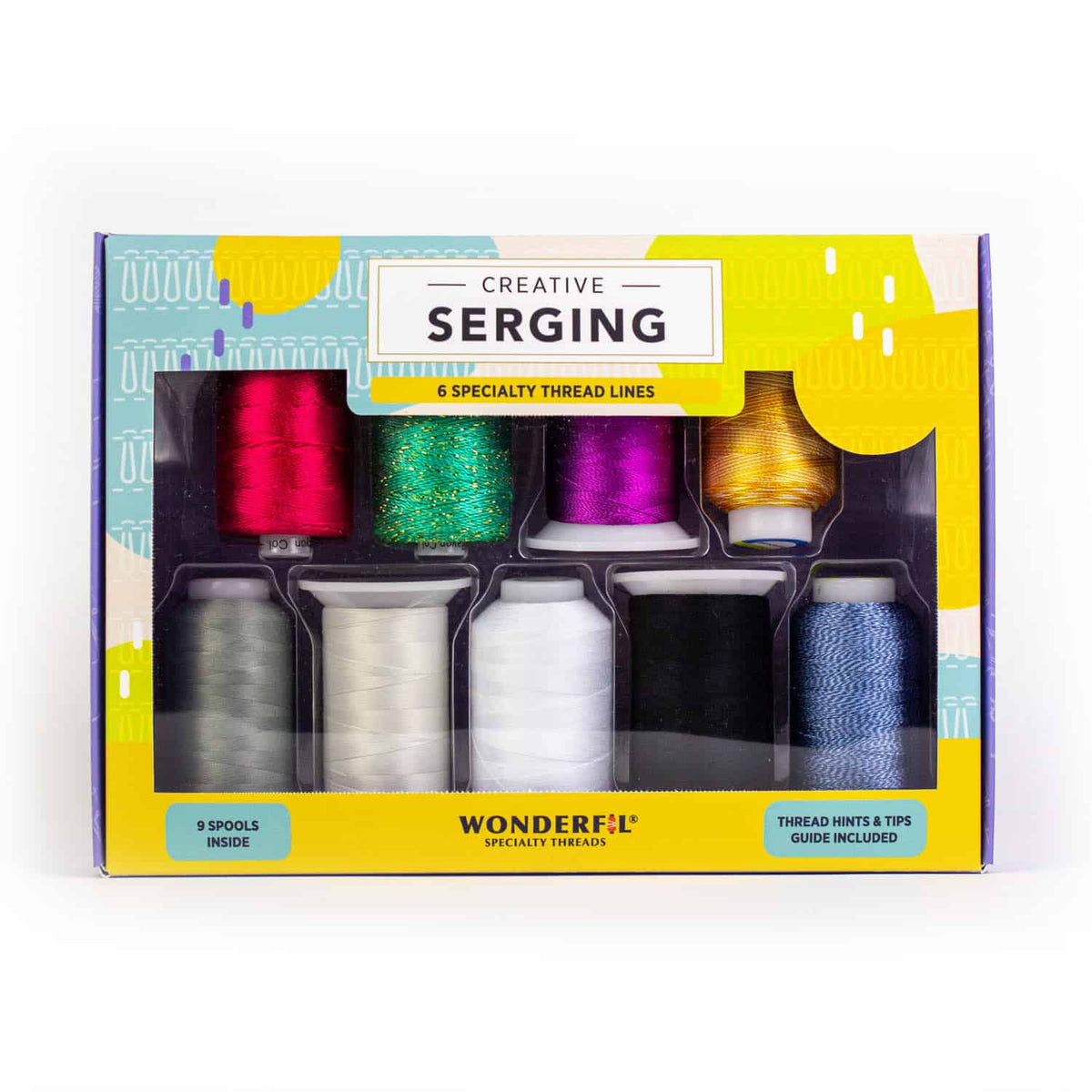 WonderFil Creative Serging Pack – 9 Spools