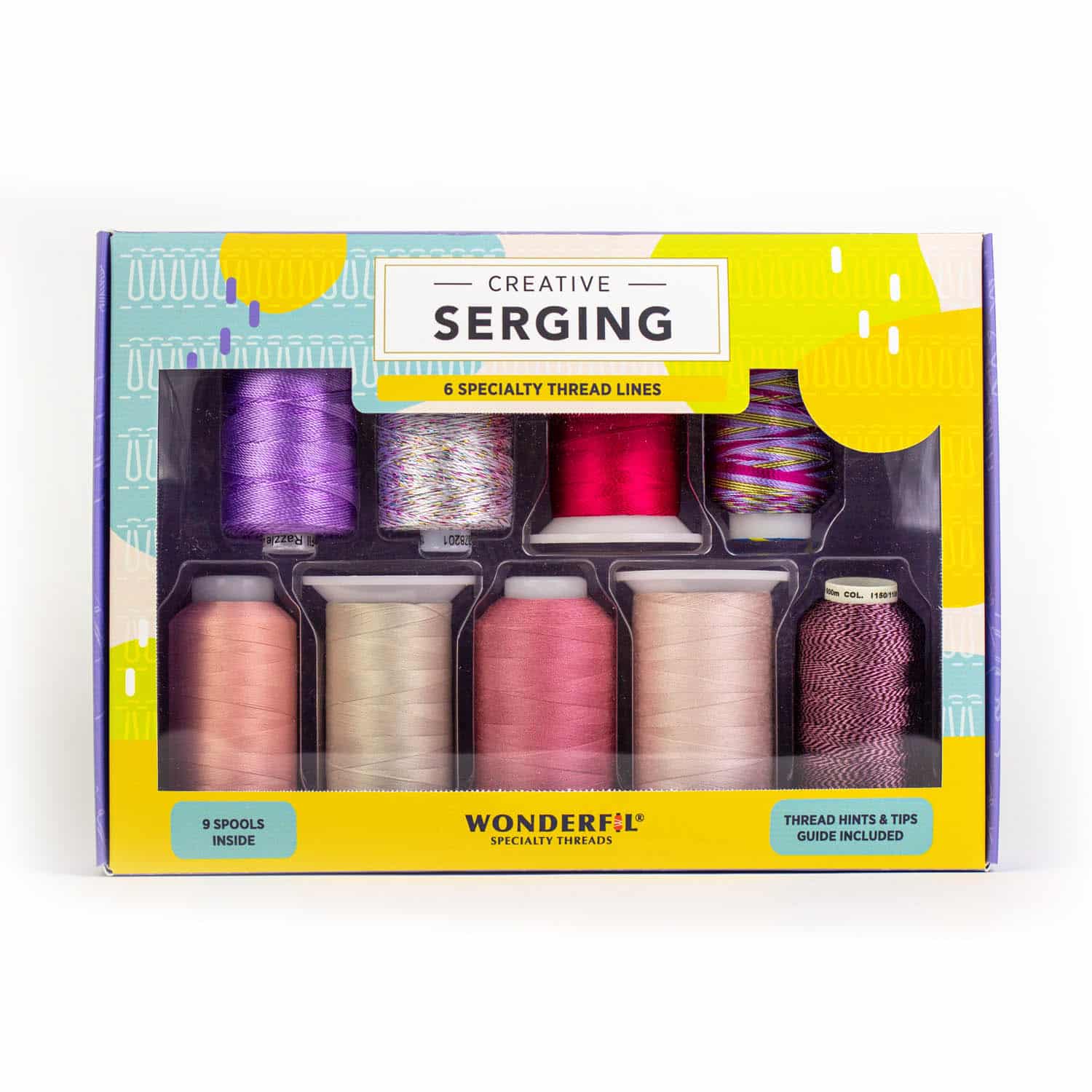 WonderFil Creative Serging Pack – 9 Spools