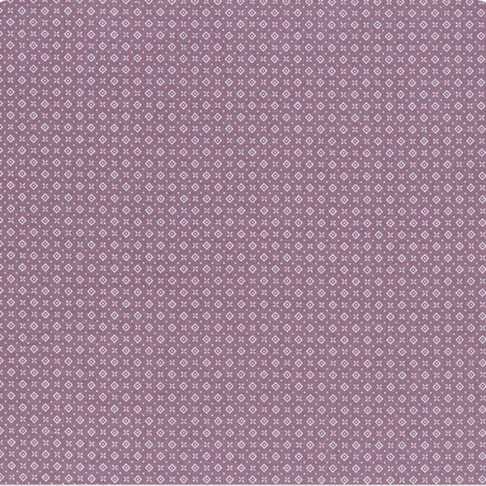 Prairie by Lori Holt, Bee  Purple 100% Cotton Fabric WOF 110cm-112cm