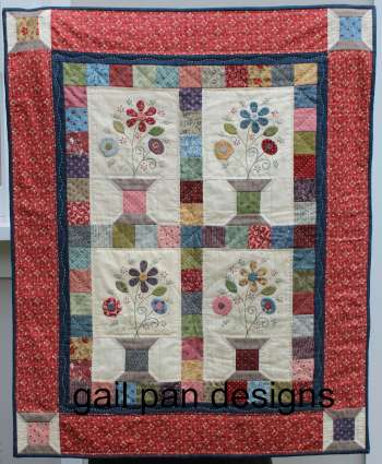 Flowering Spools – by Gail Pan Designs – Patchwork Pattern