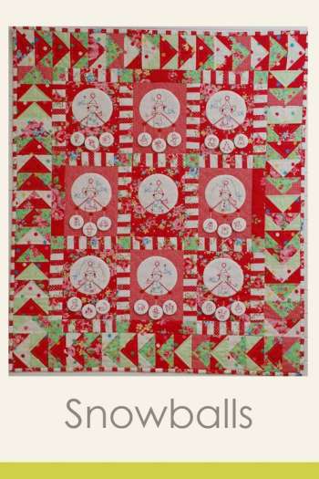 Snowballs – by Cinderberry Stitches – Quilt Pattern
