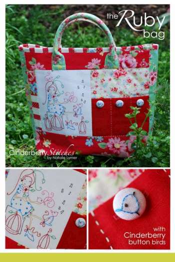 The Ruby Bag – by Cinderberry Stitches – Bag Pattern