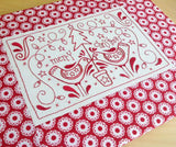 Merry Christmas Stitchery – by Rosalie Dekker – Pattern