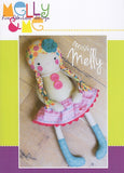 MISS MELLY- Sewing Craft PATTERN - Cloth Rag Doll