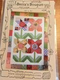 Simply Put Plus Becca's Bouquet Quilt pattern flowers pieced #372