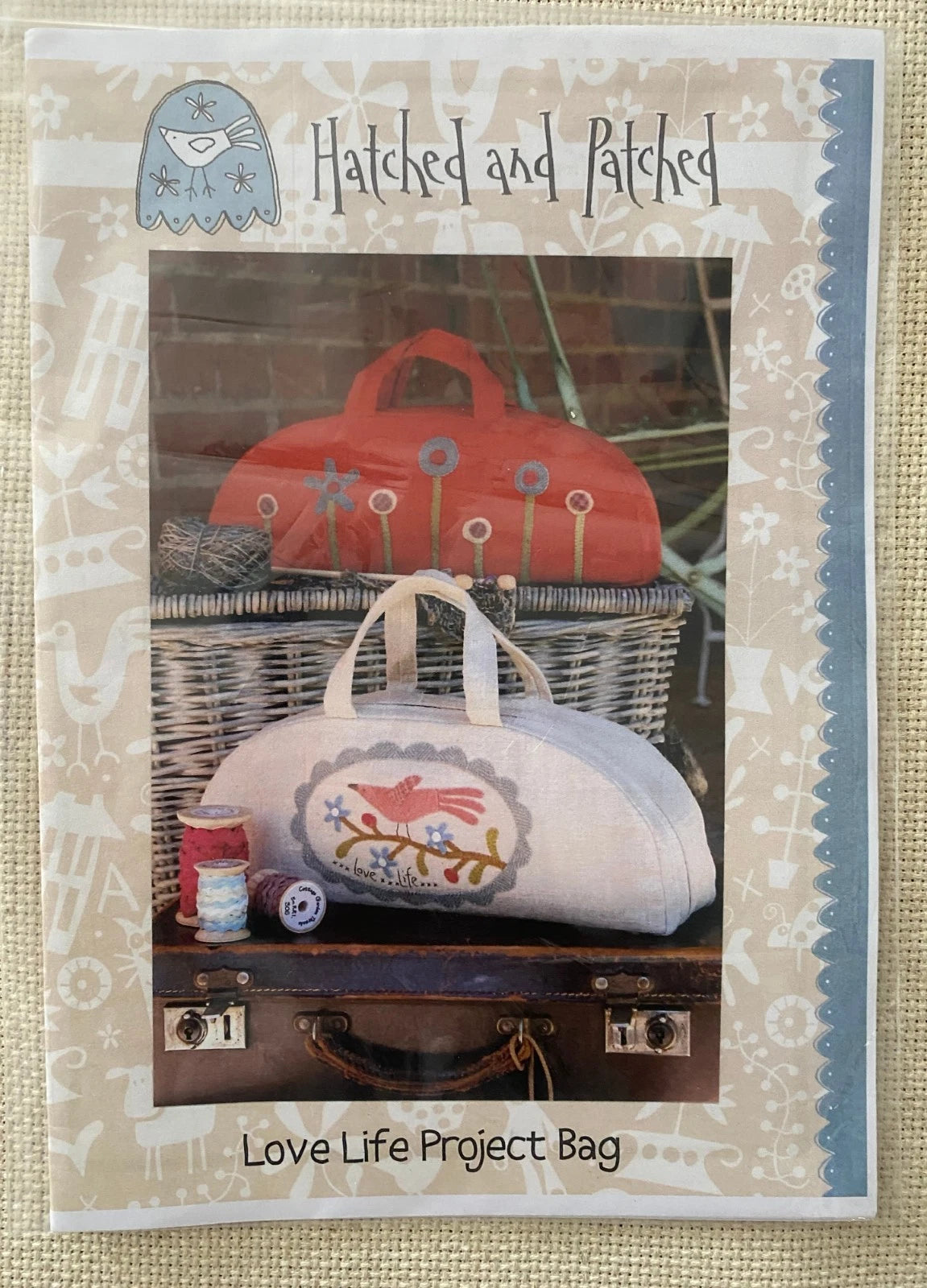 Hatched & Patched – Love Life Project Bag- Pattern