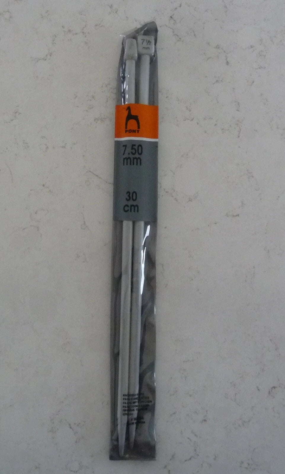 Pony Knitting Needles size 7.50 mm Size 1 Plastic - 30cm